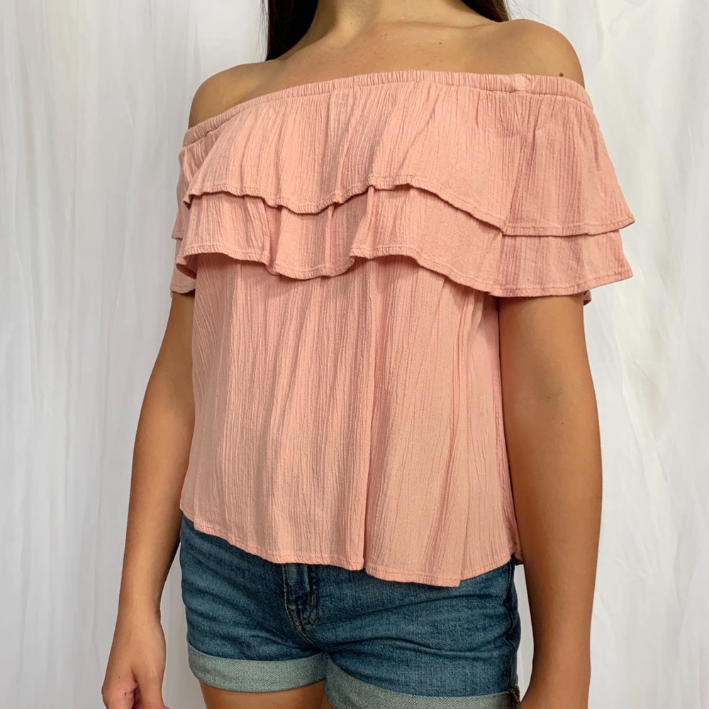 Pacsun L.A. Hearts Off the Shoulder Top